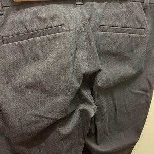 Straight leg grey slacks